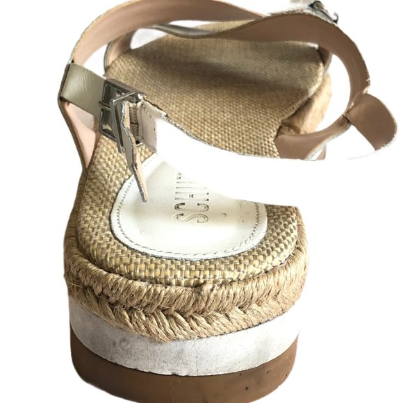 SCHUTZ ESPADRILLES PLATFORM SANDALS SIZE 6B - Picture 5 of 7